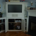 Center channel built In below Flat Screen