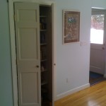 Converted Pantry Existing 2 door pantry
