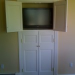 Converted Pantry TV on top half